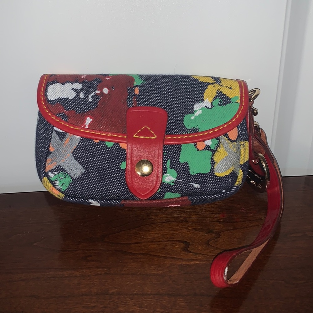 Dooney and Bourke Wristlet | Designer Small Vintage Wallet